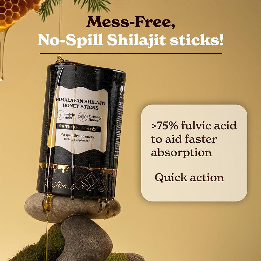 🍯 Himalayan Shilajit Honey Sticks