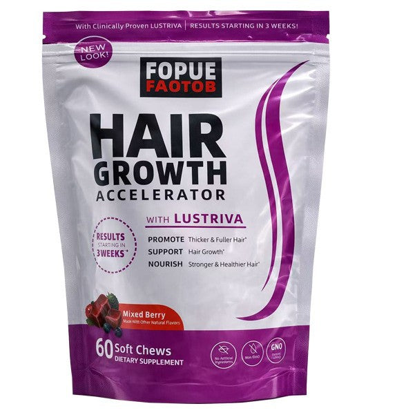 Hair Growth Biotin Vitamin Gummies