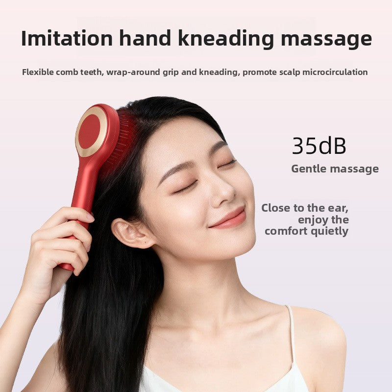 Red Light Therapy Scalp Massager