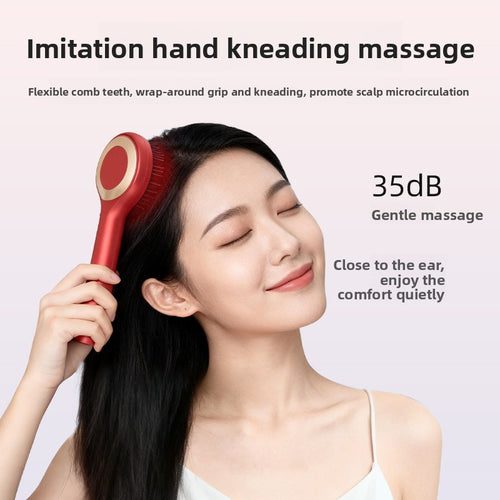 Red Light Therapy Scalp Massager