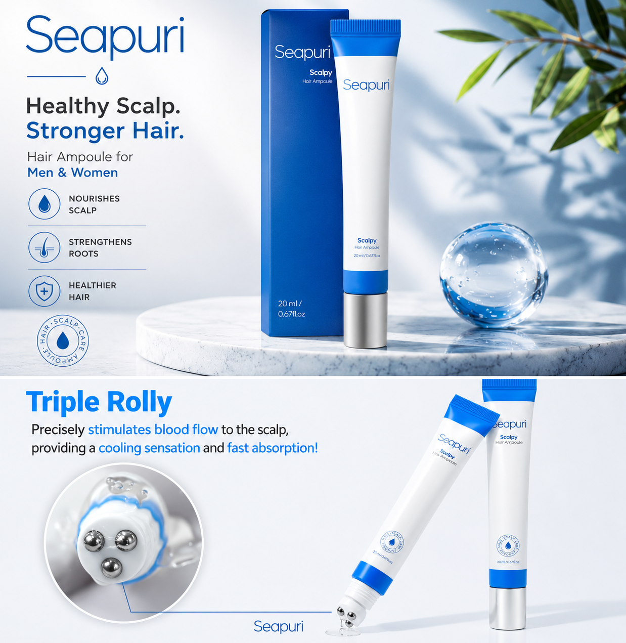 Seapuri Scalp Hair Growth Essence