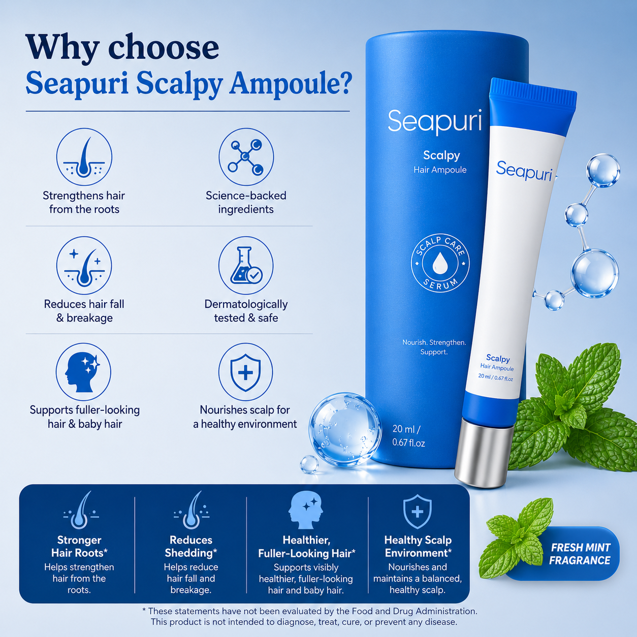 Seapuri Scalp Hair Growth Essence