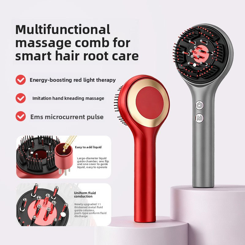 Red Light Therapy Scalp Massager
