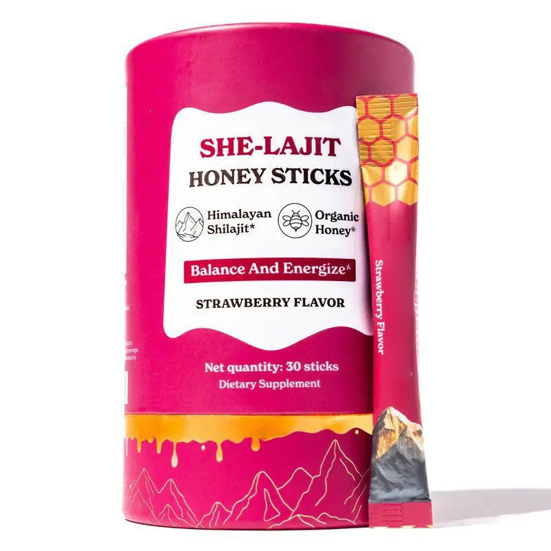 🍓 Shilajit Honey Bar – Strawberry Flavor