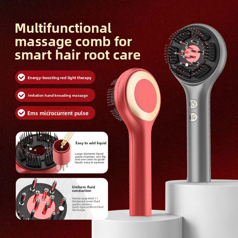 Red Light Therapy Scalp Massager